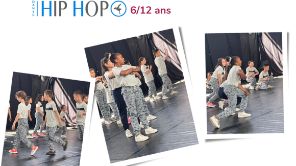 cours de hip-hop pour les petits de 6 à 12 ans le cours d'essai est gratuit