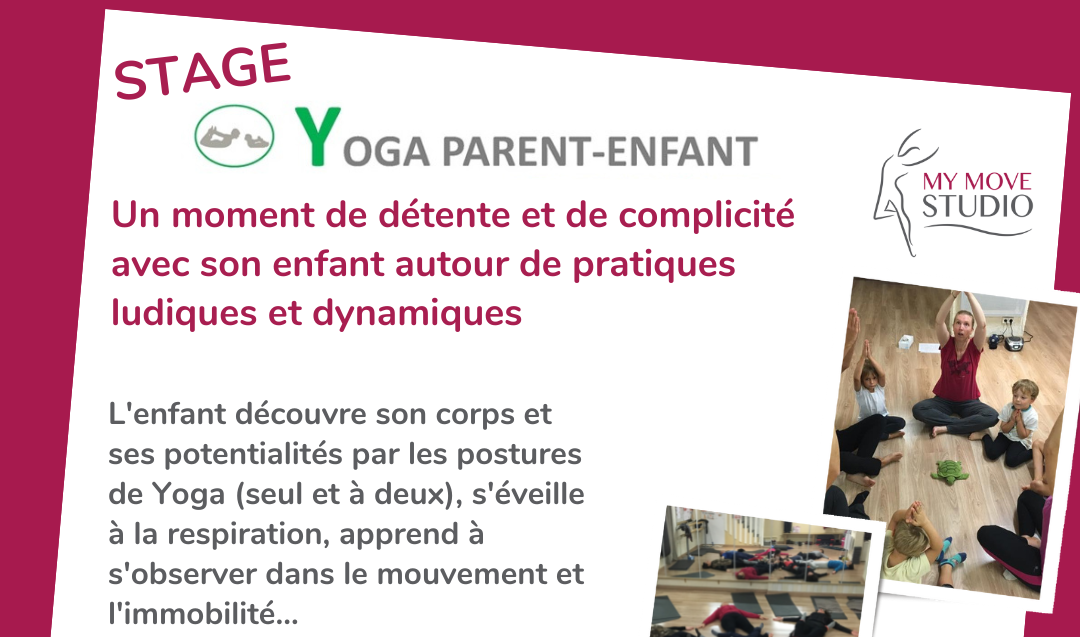 Stage de Dimanche (05/02) : 10h à 11h Yoga Parents/Enfants (à partir de 4 ans)