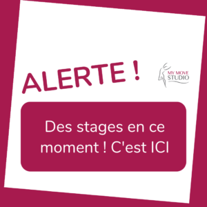 Les stages du mois de Mai !